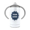 Logo 12oz Stainless Steel Sippy Cups - Front