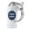 Logo 12oz Stainless Steel Sippy Cups - Top Off