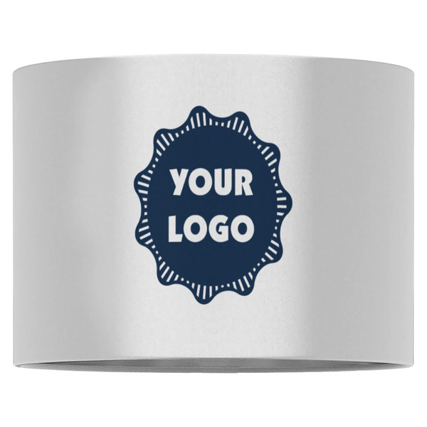 Logo 16" Drum Lampshade - Front (Fabric)