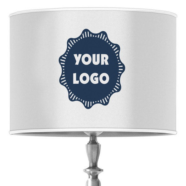 Custom Logo 16" Drum Lamp Shade - Poly-film