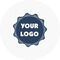 Logo 3" Multipurpose Round Labels - Single Sticker