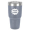 Logo 30 oz Stainless Steel Tumbler - Grey - Single-Sided