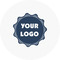 Logo 4" Multipurpose Round Labels - Single Sticker