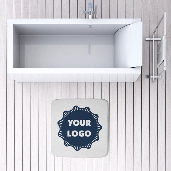 Logo 48x48 Foam Memory Mat - LIFESTYLE