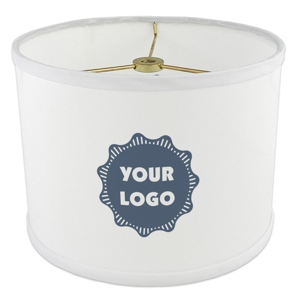 Logo 8" Drum Lampshade - ANGLE Poly-Film