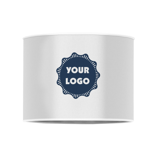 Logo 8" Drum Lampshade - FRONT (Poly Film)