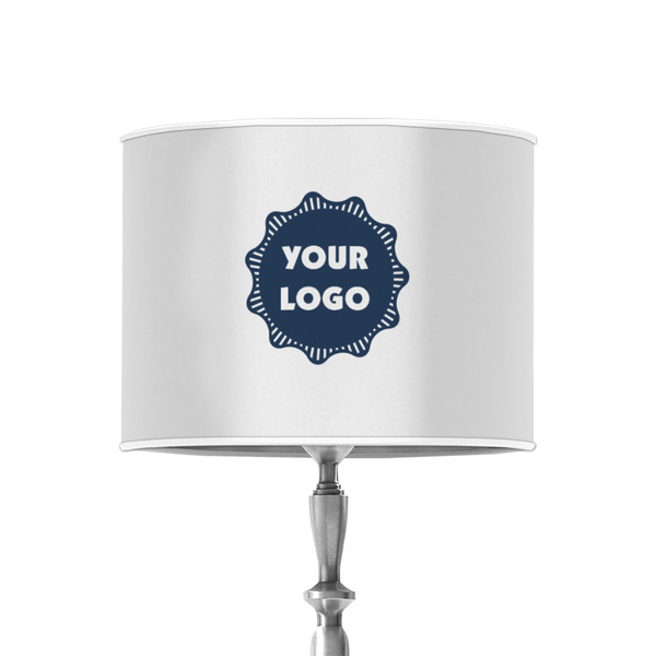 Logo 8" Drum Lampshade - ON STAND (Poly Film)