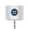 Logo 8" Drum Lampshade - ON STAND (Poly Film)