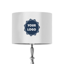 Logo 8" Drum Lamp Shade - Fabric