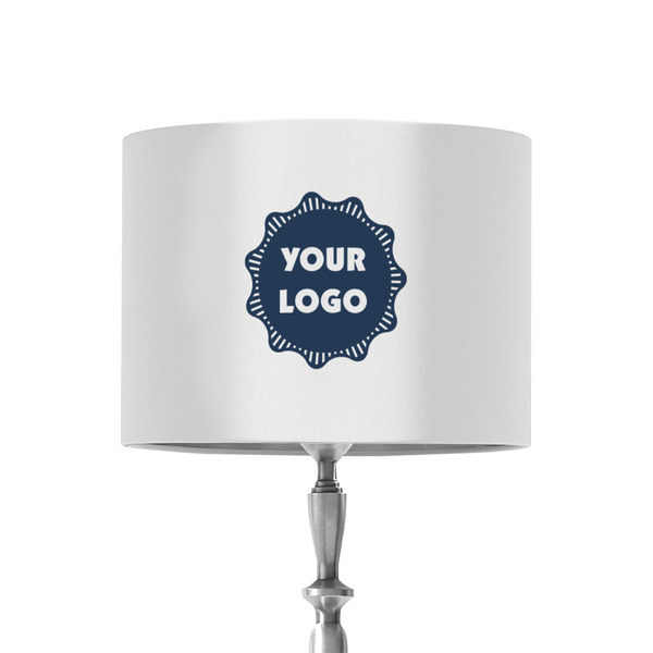 Custom Logo 8" Drum Lamp Shade - Fabric