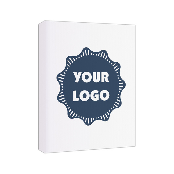 Logo 8x10 - Canvas Print - Angled View