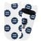 Logo Adult Ankle Socks - Single Pair - Front and Back