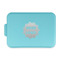 Logo Aluminum Baking Pan with Teal Lid