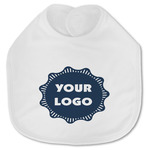 Logo Jersey Knit Baby Bib