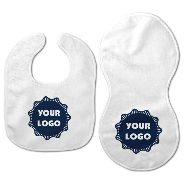 Logo Baby Bib & Burp Set - Approval (new bib & burp)