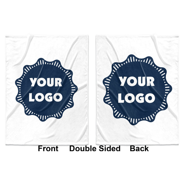 Logo Baby Blanket (Double Sided - Printed Front and Back)