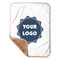 Logo Sherpa Baby Blanket - 30" x 40"