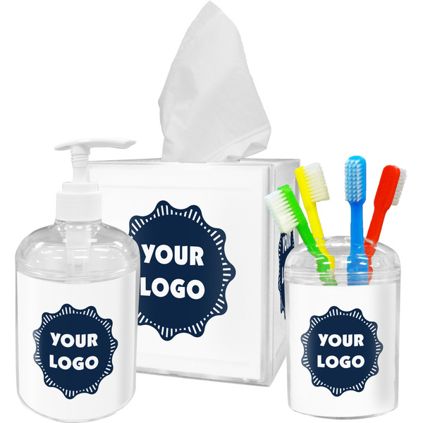 Logo Bathroom Accessories Set
