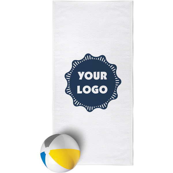 Custom Logo Beach Towel