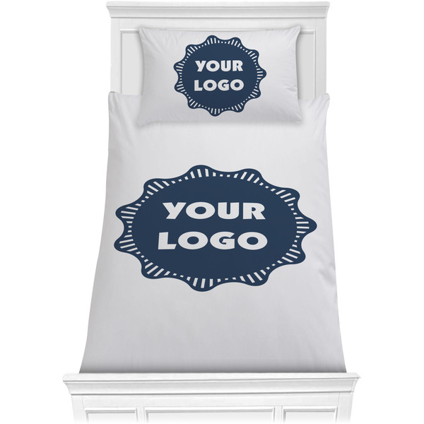 Custom Logo Comforter Set - Twin XL