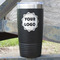 Logo 20 oz Stainless Steel Tumbler - Black - Double-Sided
