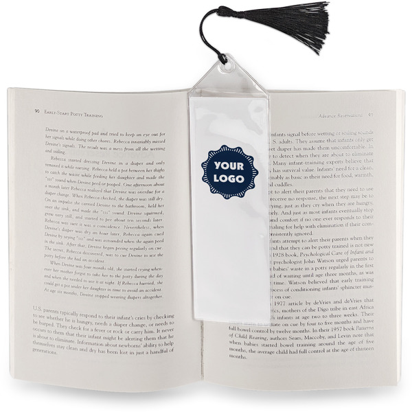 Logo Bookmark w/ Tassel - In Book