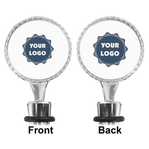 Logo Bottle Stopper - Front and Back