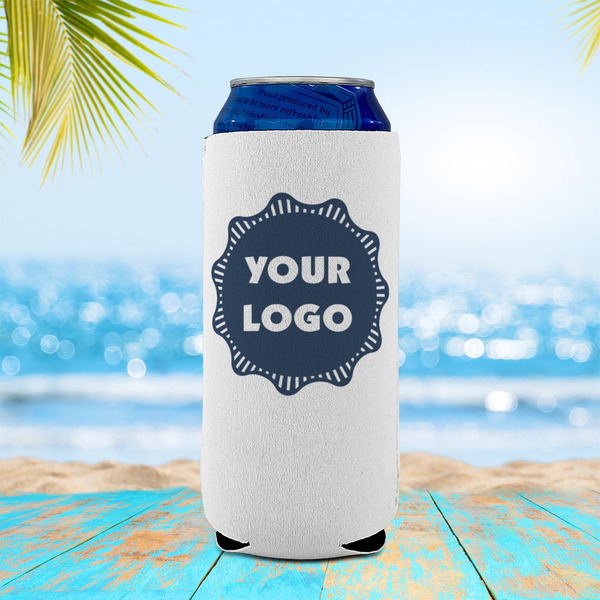Logo Can Cooler - 16oz - In Context
