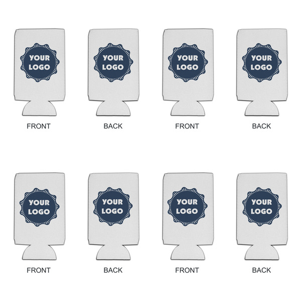 Logo Can Cooler - 16oz - Set of 4 - Front & Back