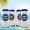 Logo Can Cooler - 16oz - Set of 4 - In Context