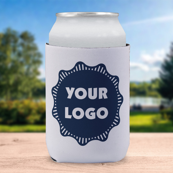 Logo Can Cooler - Standard 12oz - In Context