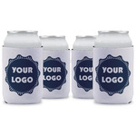 Logo Can Cooler - 12 oz - Set of 4