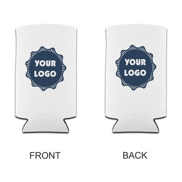 Logo Can Cooler - Tall 12oz - Front & Back