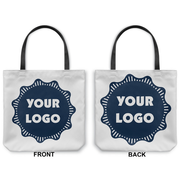 Logo Canvas Tote - Front and Back