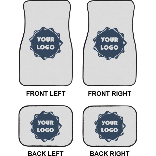 Logo Car Floor Mats Set (2F + 2B)
