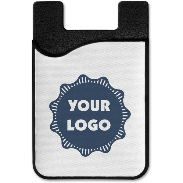 Logo Cell Phone Credit Card Holder