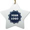 Logo Star Ceramic Ornament