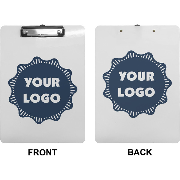 Logo Clipboard (Letter) (Front + Back)
