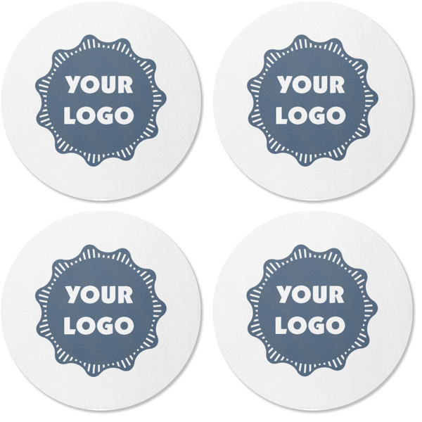 Logo Coaster Round Rubber Back - Apvl
