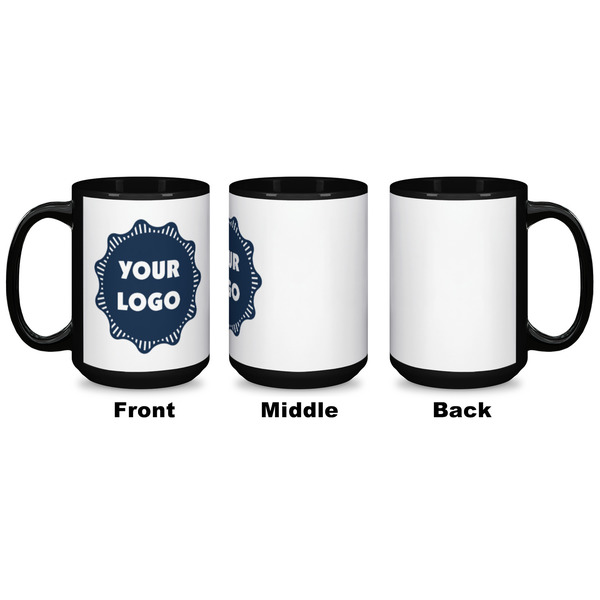 Logo Coffee Mug - 15 oz - Black APPROVAL