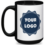Logo 15 oz Coffee Mug - Black