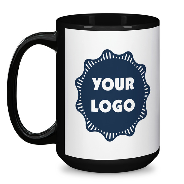 Logo Coffee Mug - 15 oz - Black