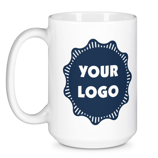 Logo Coffee Mug - 15 oz - White