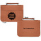 Logo Cognac Leatherette Bible Covers - Large Double Sided Approval