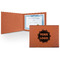 Logo Cognac Leatherette Diploma / Certificate Holders - Front only - Main