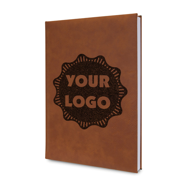 Custom Logo Leatherette Journal - Double-Sided