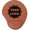 Logo Leatherette Mouse Pad with Wrist Support