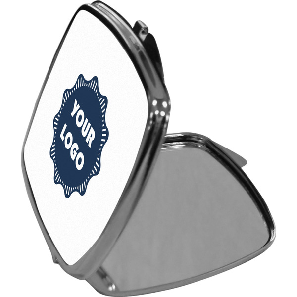 Logo Compact Mirror (Side View)