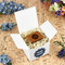 Logo Cube Favor Gift Box - In Context