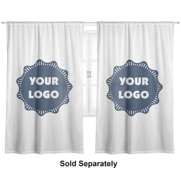 Logo Curtains Double